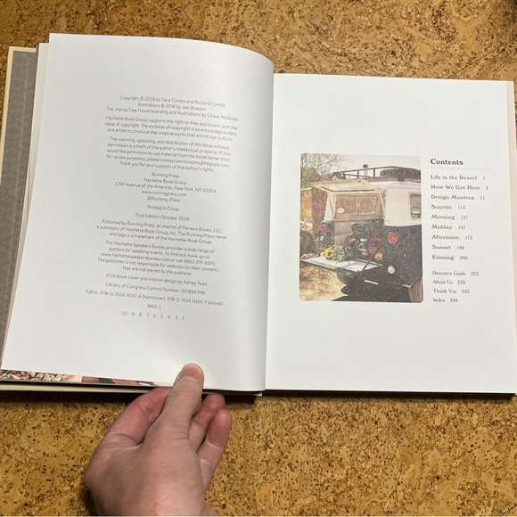 At Home In Joshua Tree Hardcover First Edition Book By Sara & Rich Combs - Picture 4 of 11